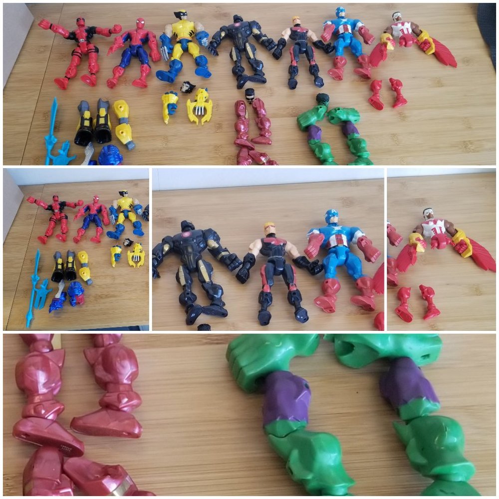 Marvel Mashers Toys